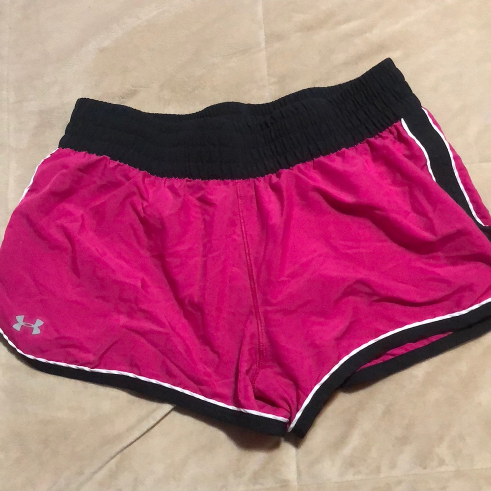 UA shorts with built in underwear size medium